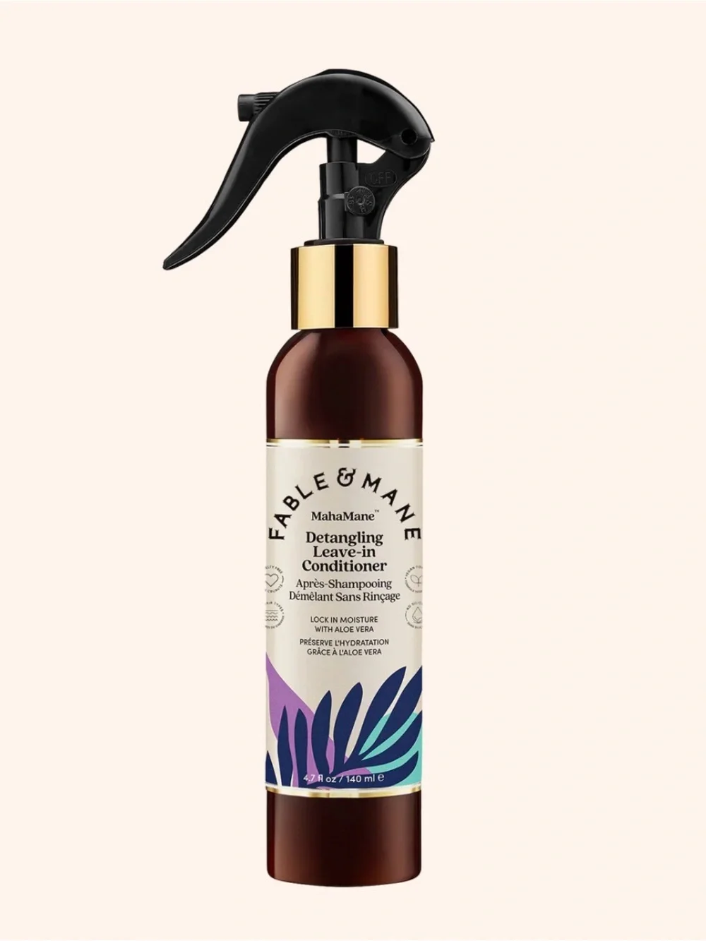New Fable & Mane MahaMane Detangling Leave-In Conditioner Spray
